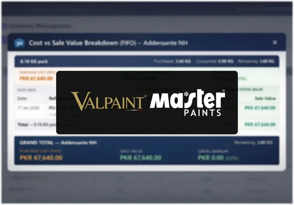 Valpaint x Masterpaint software